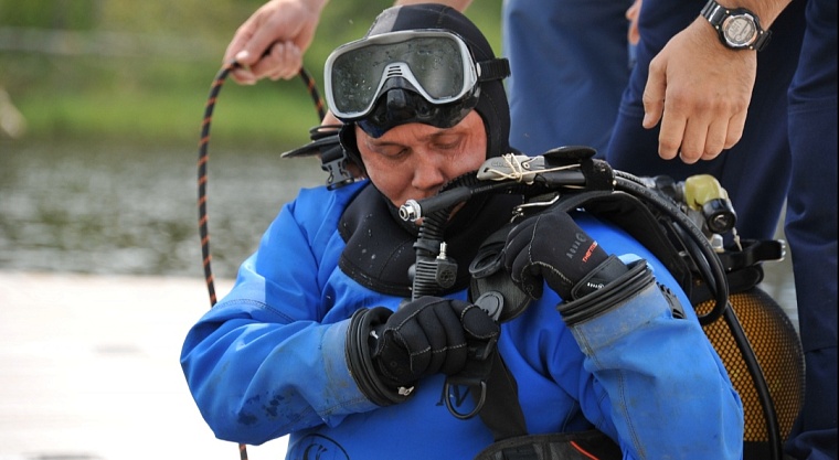 В Тюмени водолазы приступили к обследованию пляжей