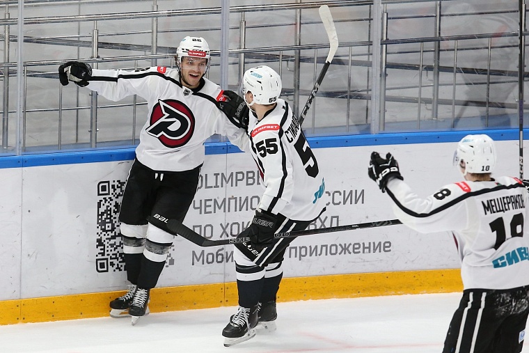 Тюменский ХК «Рубин» с победы начал домашнюю серию ВХЛ