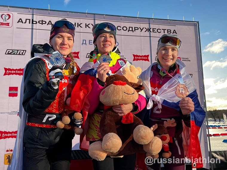 Тюменка Виктория Сливко завоевала серебро на масс-старте IV этапа Кубка Содружества