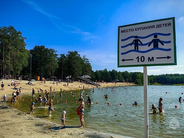 МЧС: в Тюменской области действует шесть оборудованных пляжей
