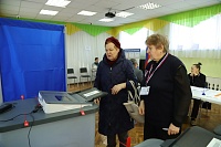 Тюменцы активно голосуют в рабочий день