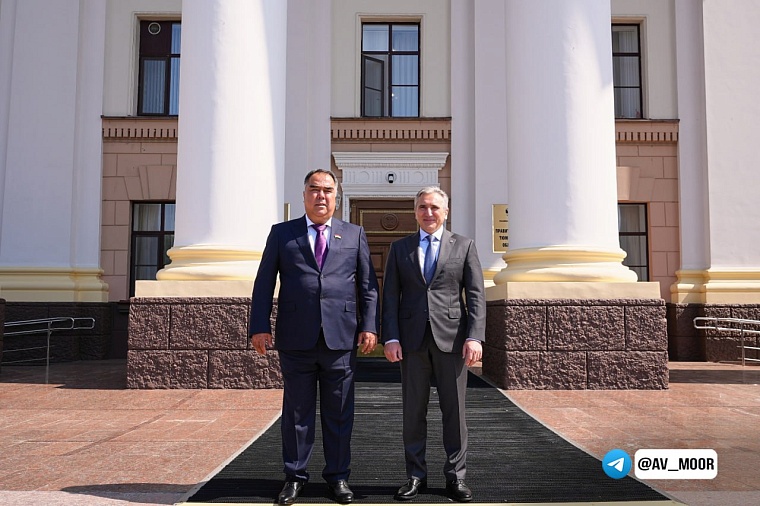 Александр Моор о сотрудничестве с Таджикистаном: У нас есть все возможности для укрепления экономических и гуманитарных связей