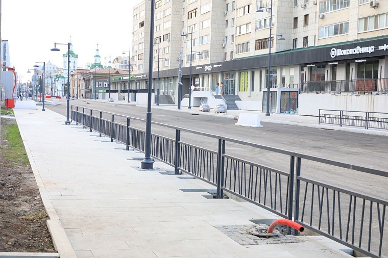 Стратегический участок ул. Ленина откроют для движения до 1 сентября