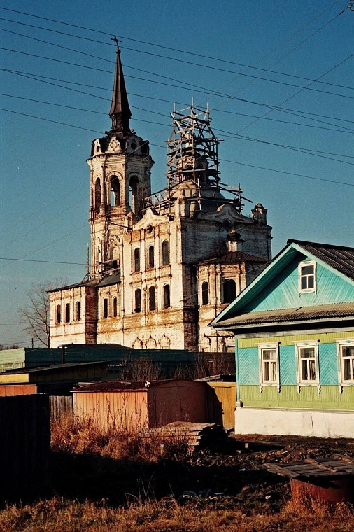 В Тобольске начались работы по восстановлению Крестовоздвиженской церкви