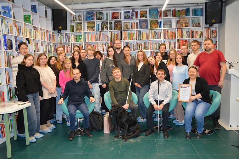 Представители общества слепых рассказали о своей работе и приспособлениях, облегчающих быт