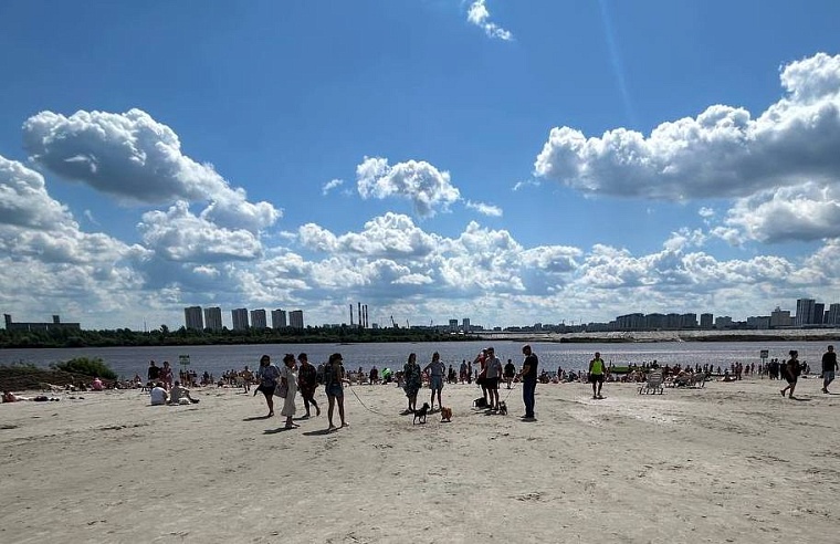 Новый городской пляж в Тюмени: схема, как проехать и что там есть