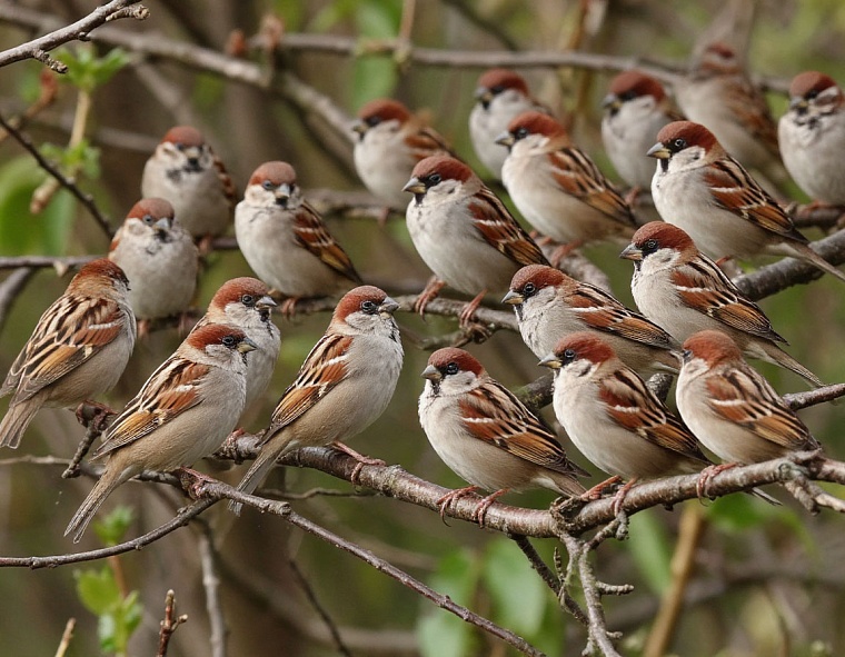 Тюменцы могут помочь ученым пересчитать воробьев в России