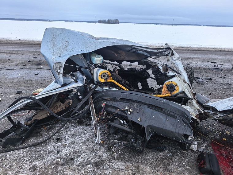 Женщина и ребенок погибли в страшной аварии на трассе Тюмень-Омск