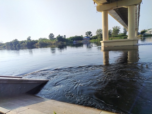 Плюс 1 см - уровень подъема воды в Туре продолжает замедляться