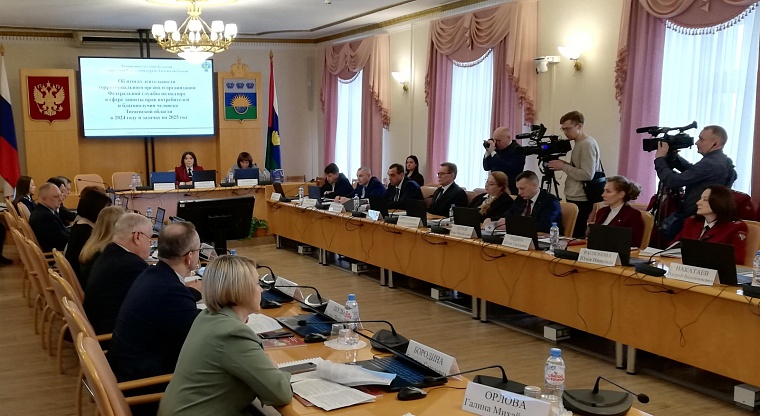 В Тюменской областной думе оценили годовой отчет регионального Роспотребнадзора