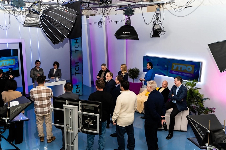 "Хороший разговор!" - депутаты Тюменской городской думы побывали в закулисье медиахолдинга «Сибинформбюро»