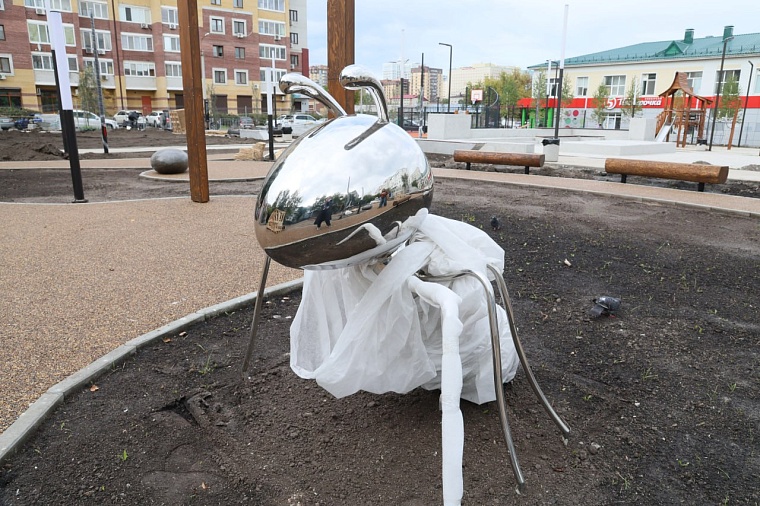 В новом тюменском сквере «Отрядов мэра» появится мурал