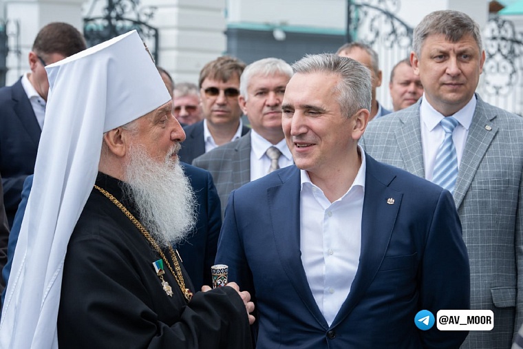 Александр Моор поздравил жителей Тобольска с Днём города