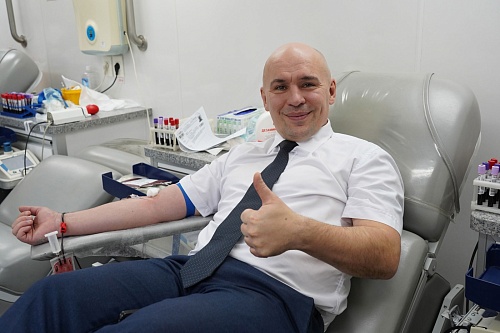 Работники АО «Транснефть – Сибирь» приняли участие в донорской акции