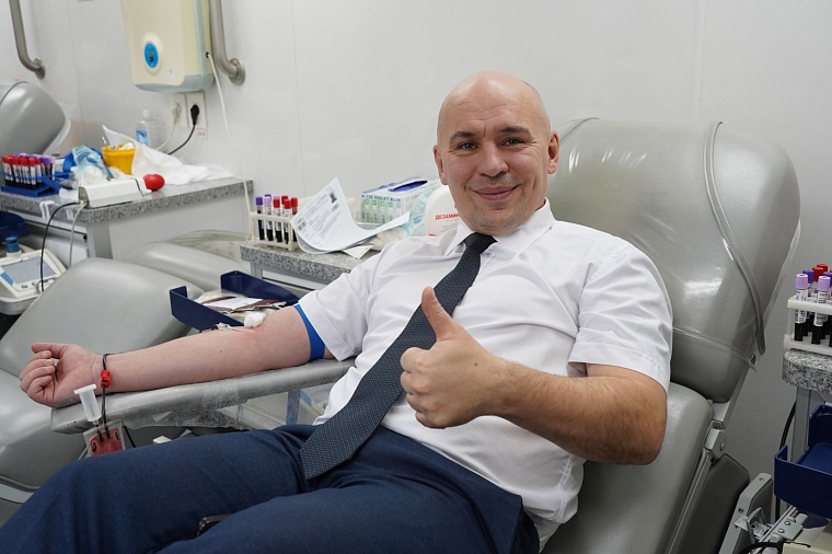 Работники АО «Транснефть – Сибирь» приняли участие в донорской акции