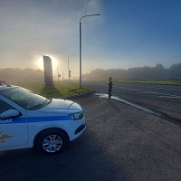 Госавтоинспекция: на трассе Тюмень - Омск сгустился туман