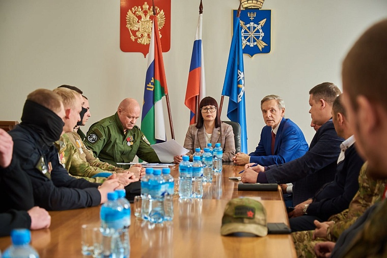 Объединяющая участников СВО "Держава" начала работу в Заводоуковске