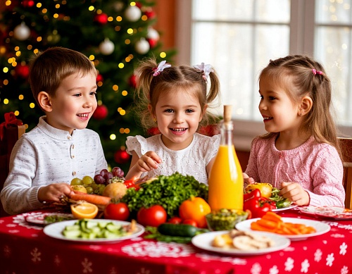 Как организовать питание для детей в Новый год: главные правила