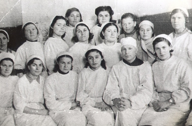 Перевязочный блок первого отделения госпиталя № 1498. Фото предоставлено Музеем Тюменского медуниверситета