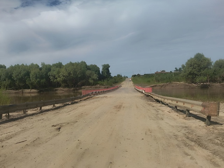 В Викуловском районе открыли для движения последний пострадавший от паводка мост