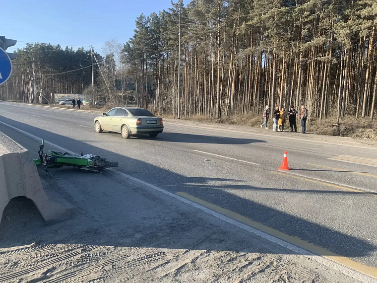Под Тюменью первым водителем питбайка, попавшим в ДТП весной, стал подросток-бесправник