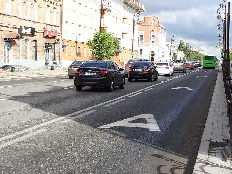 В Тюмени увеличат число выделенных полос для общественного транспорта