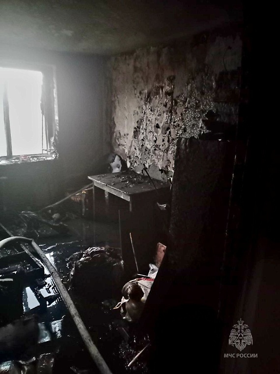 Из пожара в многоэтажке на Червишевском тракте в Тюмени спасли шесть человек