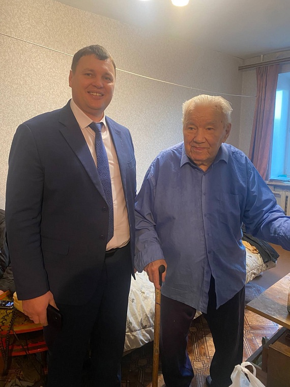 Почетный гражданин Тюмени Михаил Скворцов отпраздновал 99-летие