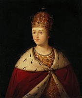 Портрет царевны Софьи Алексеевны, неизвестный художник XIX века