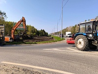 На Московском тракте в Тюмени началось строительство новой развязки