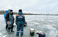 В Ишиме патрули будут ловить любителей выйти на тонкий лед