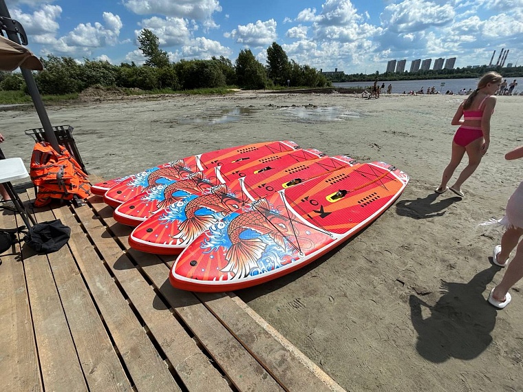 Новый городской пляж в Тюмени: схема, как проехать и что там есть