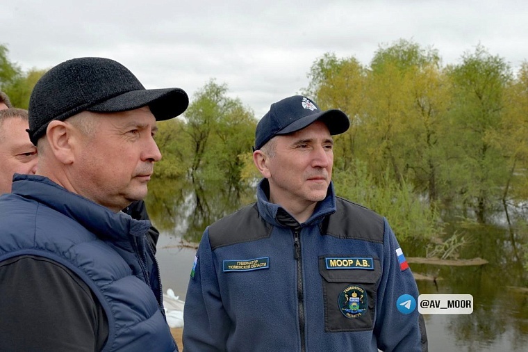 Александр Моор: До отметки 2017 года уровень реки Ишим не поднялся