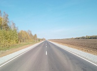 В Тюменской области в рамках нацпроекта отремонтировано 7,4 км дороги Аромашево - Юргинское