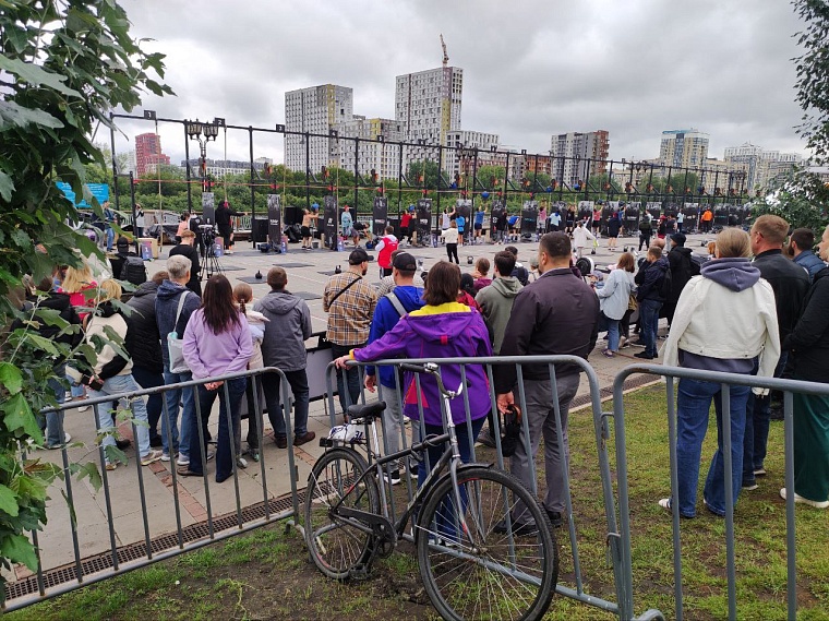 Царство спорта на тюменской набережной