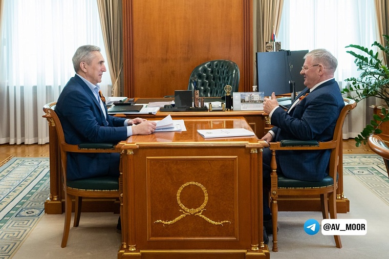 Александр Моор высоко оценил работу Совета муниципальных образований