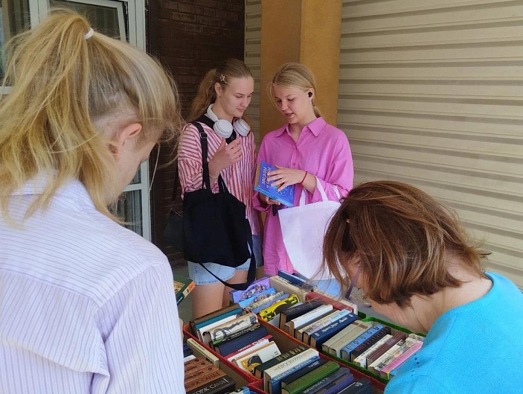 Книжный обменник закрывает сезон 6 сентября