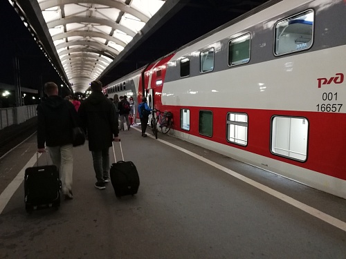 Из Екатеринбурга в Санкт-Петербург начнет курсировать двухэтажный поезд