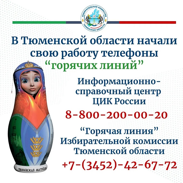 Источник: Избирательная комиссия Тюменской области