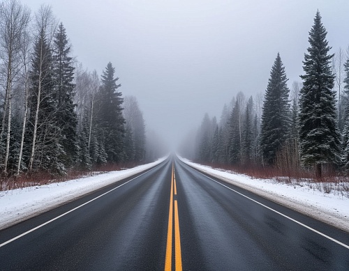 Ухудшение видимости на трассе: тюменских водителей призывают к осторожности
