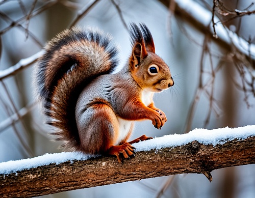 Народные приметы на 16 декабря: прогноз строили по беличьим запасам