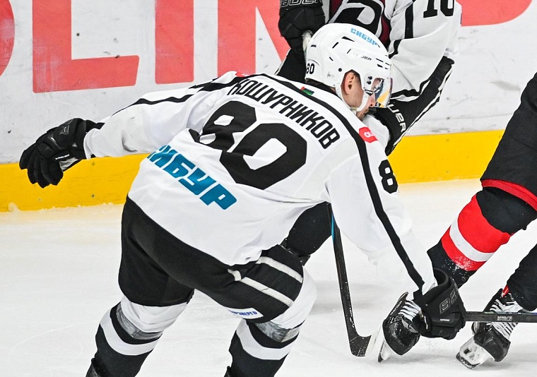 Нападающий «Рубина» Кирилл Кошурников забил один из лучших голов в ВХЛ на неделе