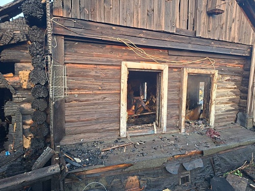 Житель Ялуторовского округа погиб в пожаре из-за сигареты