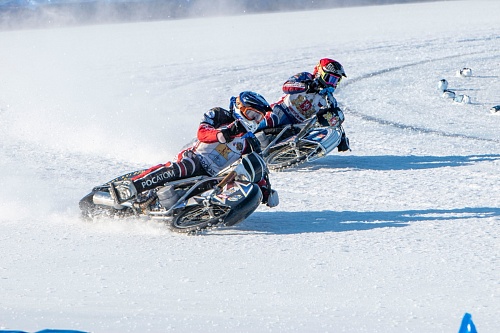 Тюменец стал вторым в России по мотогонкам на льду