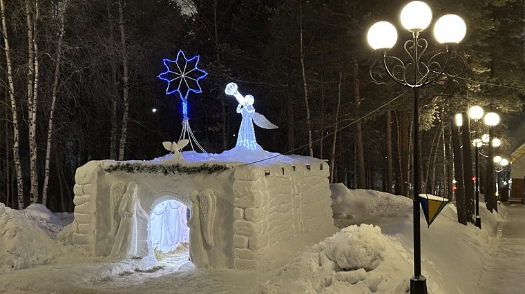 Традиционные рождественские вертепы украсили храмы Ямала