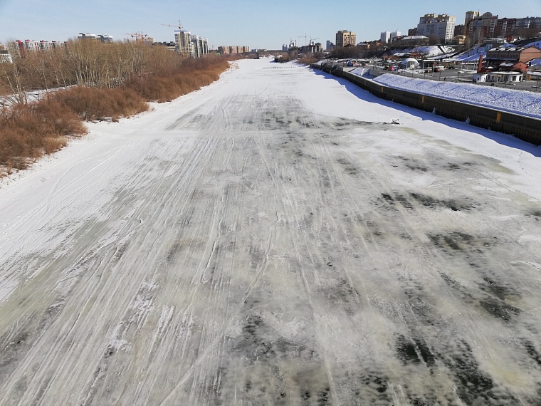 В Тюменской области вскрытие рек ожидается в начале апреля