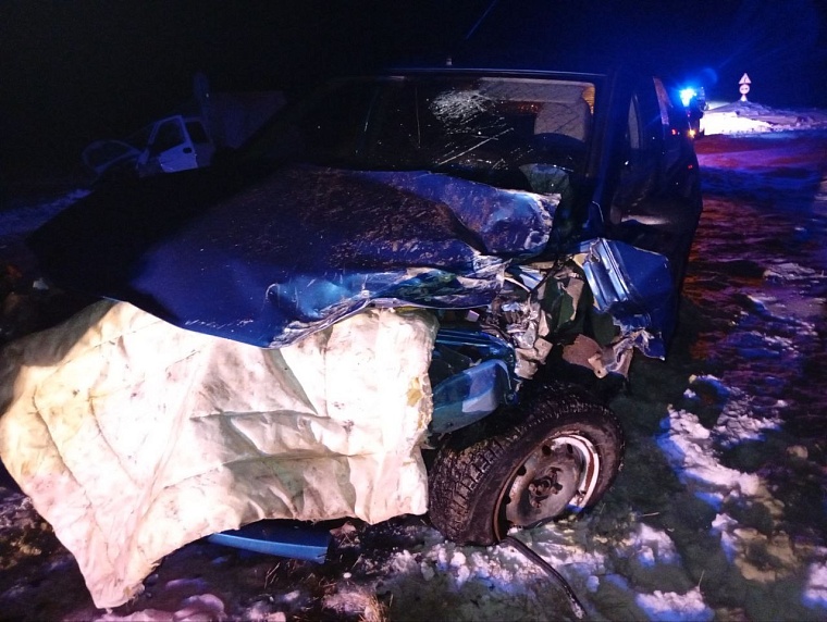 Трое взрослых и трехлетний ребенок получили травмы в ДТП под Ишимом