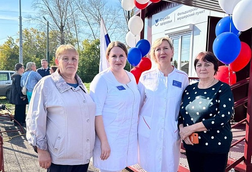 В Ишимском округе открыли новый фельдшерско-акушерский пункт