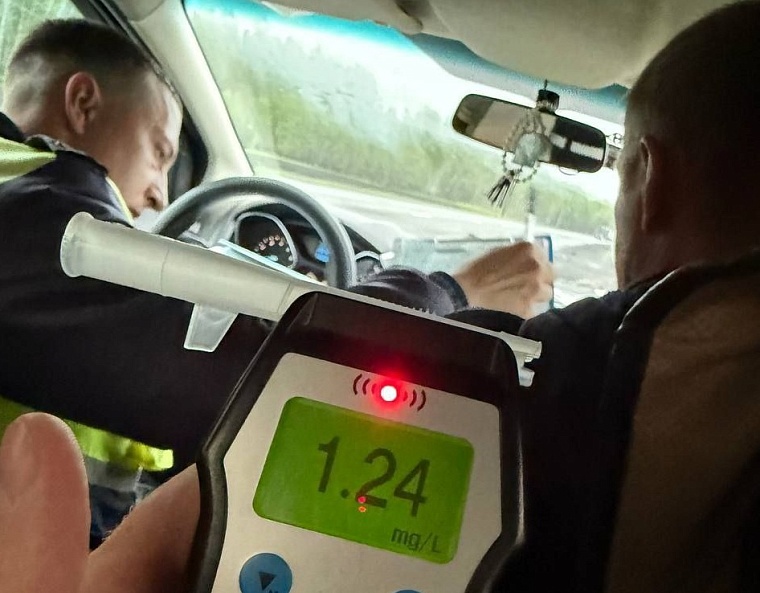 На дорогах Тюменской области в минувшие выходные задержаны 32 пьяных водителя