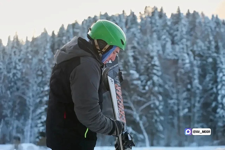 Александр Моор: Горные лыжи – одно из любимых зимних хобби